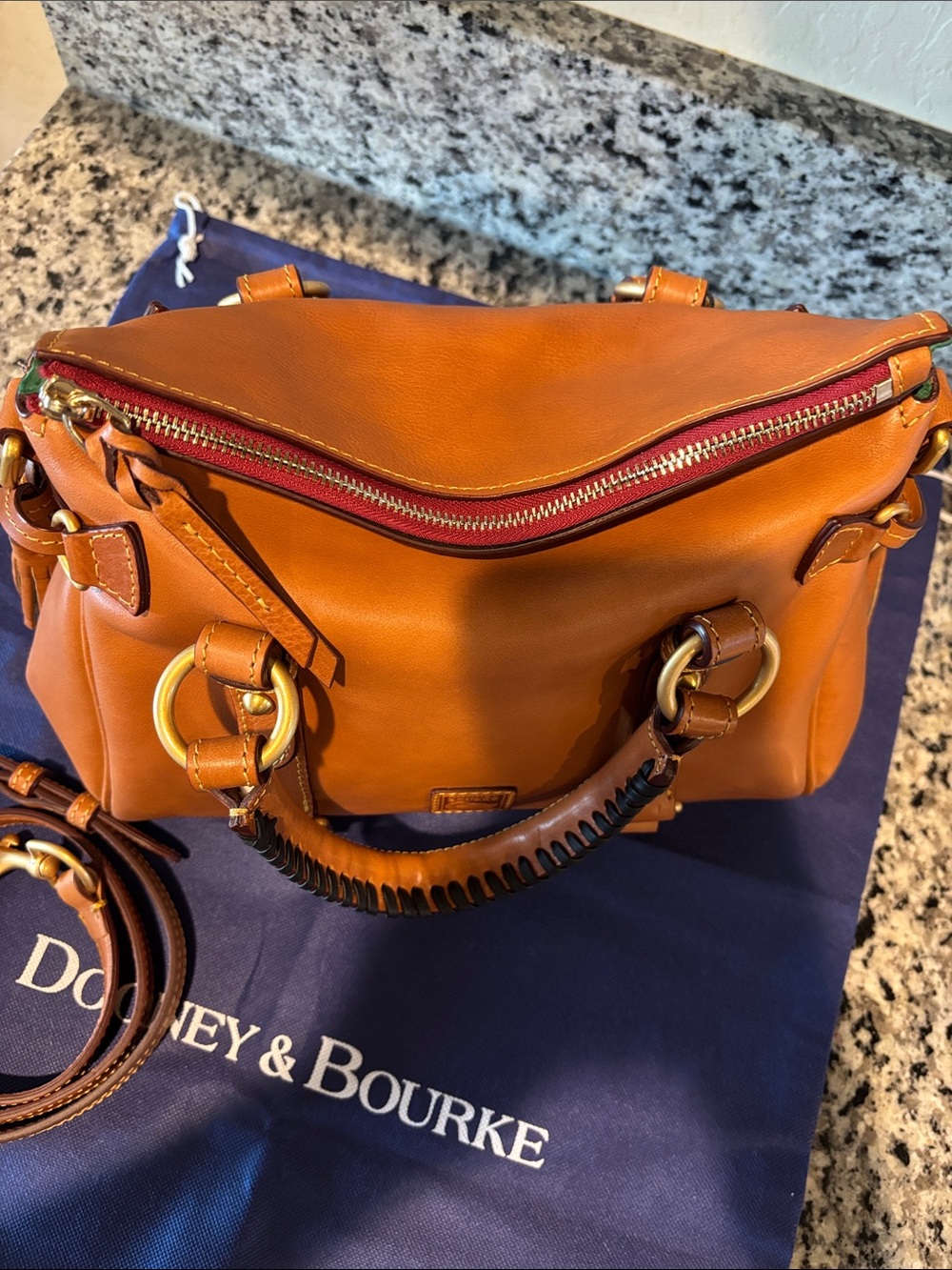 Dooney & Bourke Florentine Satchel - Picture 8 of 9